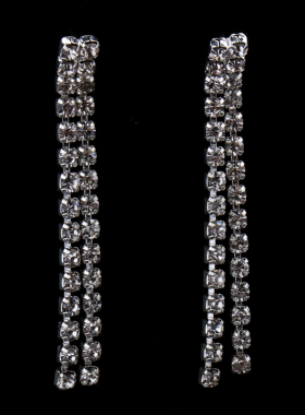 简约气质手工水钻锁骨链