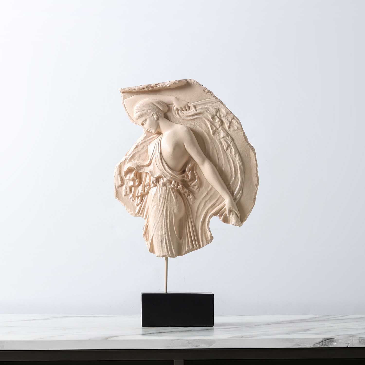 法式中古侍酒女神维纳斯树脂浮雕雕塑摆件人物艺术售楼处软装饰品,淘宝优惠券,粉丝福利购,淘宝优惠卷