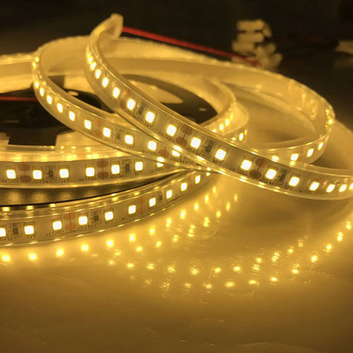 LED24V2835软灯带条12V贴片低压室内外高亮厨柜吊顶线形氛围照明 - 图0
