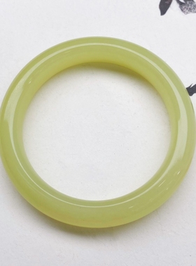 和田玉黄口手镯黄口天之骄子吊坠项链挂件新疆若羌黄口料鸡油黄料