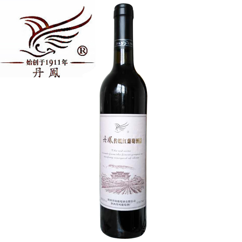 陕西丹凤传统红葡萄酒12度普酿葡萄酒甜型红酒750ml单支装 非干红,淘宝优惠券,粉丝福利购,淘宝优惠卷