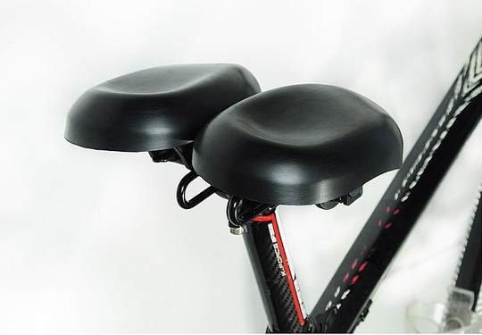 Нос, удобное велосипедное сиденье, без ударов и давления.