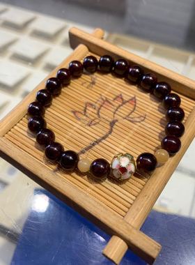 天然石榴石手链 7.5m 01