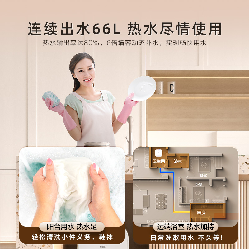 海尔小厨宝热水器电家用厨房卫生间储水式台下11升速热小型FCW