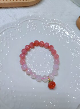 Interesting仙女非红玛瑙手串