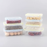 Прозрачная прямоугольная пластиковая коробка сохранения пищи -обновление микроволновой печи Специальная коробка для ланч -коробки кухня коробка для хранения ланча