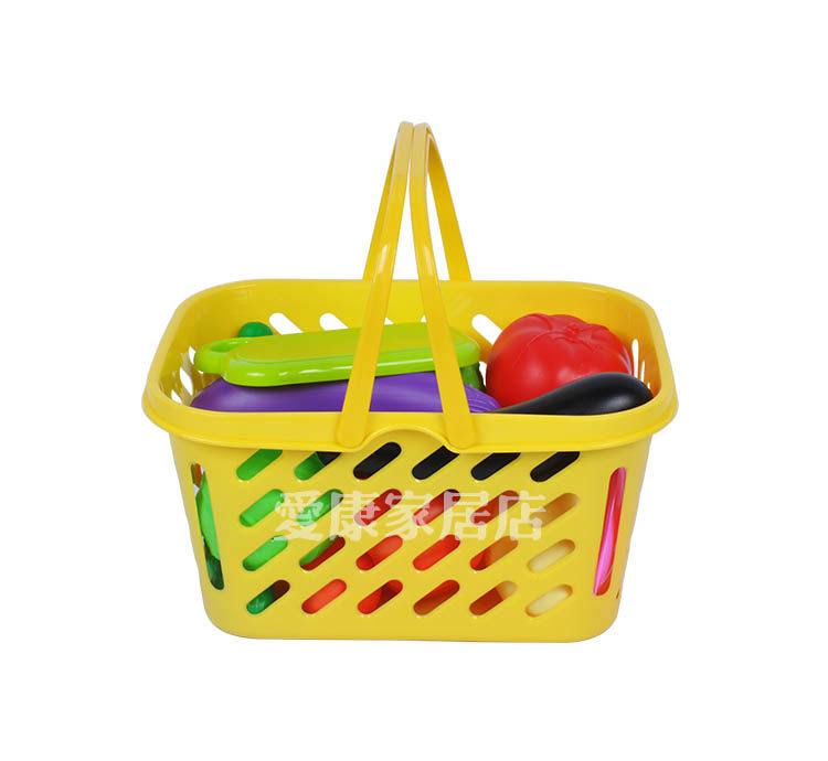 玩具零食塑料手提收纳篮 草莓园采摘篮 环保塑料沐浴用品收纳篮子,淘宝优惠券,粉丝福利购,淘宝优惠卷