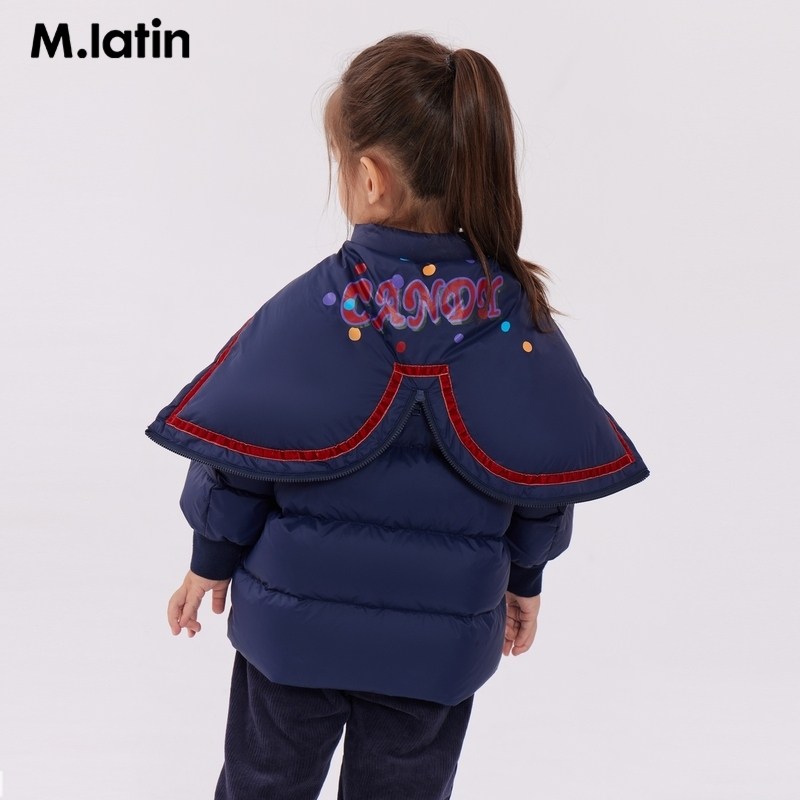 【商场同款】马拉丁童装儿童羽绒服冬装女童可拆领羽绒服拜年服,淘宝优惠券,粉丝福利购,淘宝优惠卷