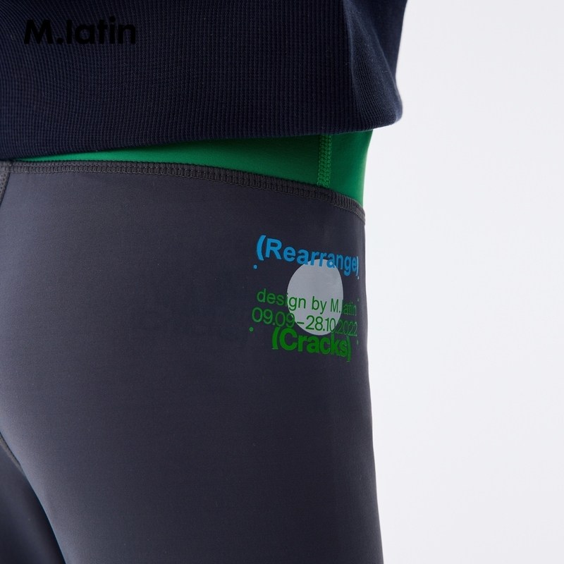 马拉丁童装儿童裤子冬新款女大童拼色趣味印花温暖德绒打底长裤,淘宝优惠券,粉丝福利购,淘宝优惠卷