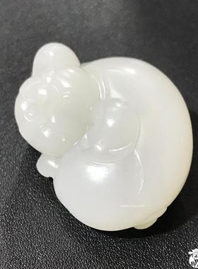 籽料天然吊坠把件新疆和田玉