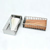Short 304 stainless steel chopsticks and spoon box with high temperature resistance