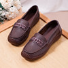 Comfortable genuine leather soft sole spring and autumn style deep mouth shoes