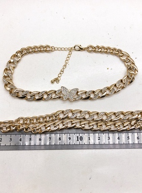 外贸饰品琉璃合金玻璃亮钻