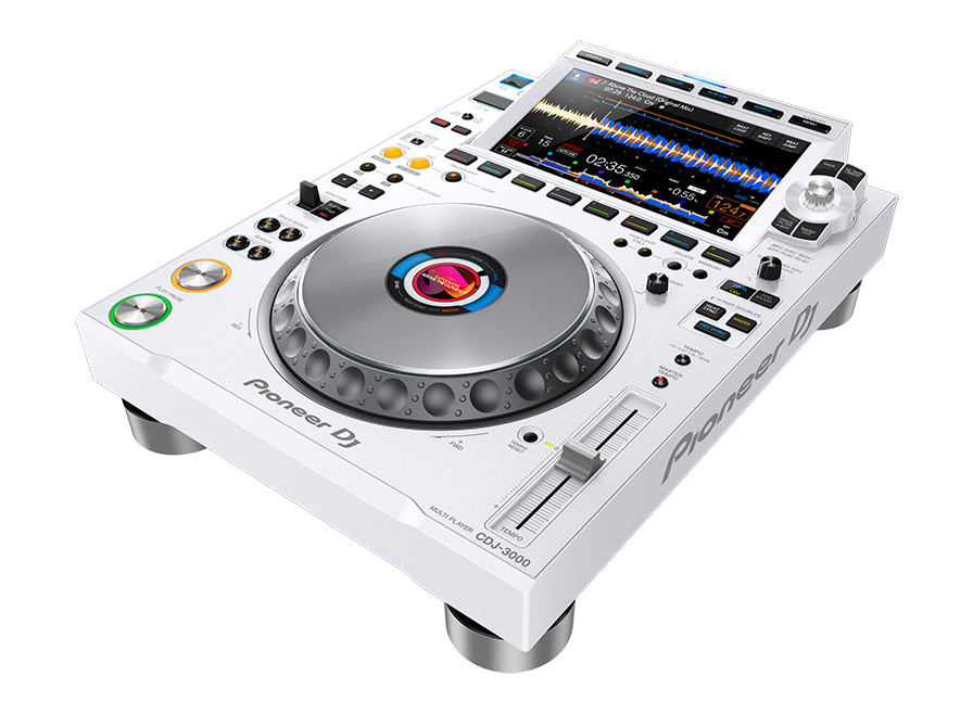 Pioneer先锋CDJ-3000旗舰打碟机酒吧标准包房U盘套装白色限量全套 - 图0