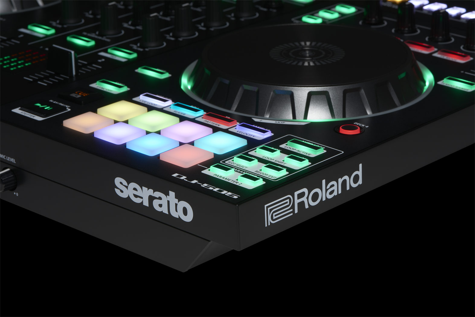 Roland罗兰DJ-505入门中阶打碟机全套便携家用附赠Serato DJ PRO - 图1