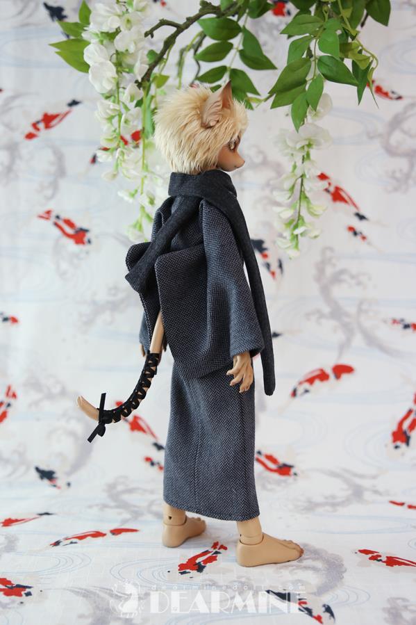 娃岛Dearmine 4分 bjd娃衣 DLboy 40cm Yukata herringbone - 图2