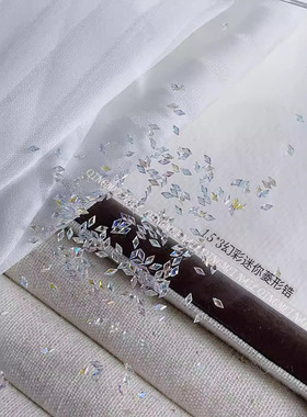港策美甲高品质迷你菱形倒边微锆爆闪平底钻新款DIY指甲饰品