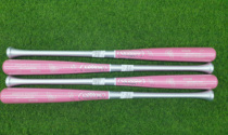 Louis Weill Louisville Mothers Day qualified maple wood baseball bat C271 pink silver