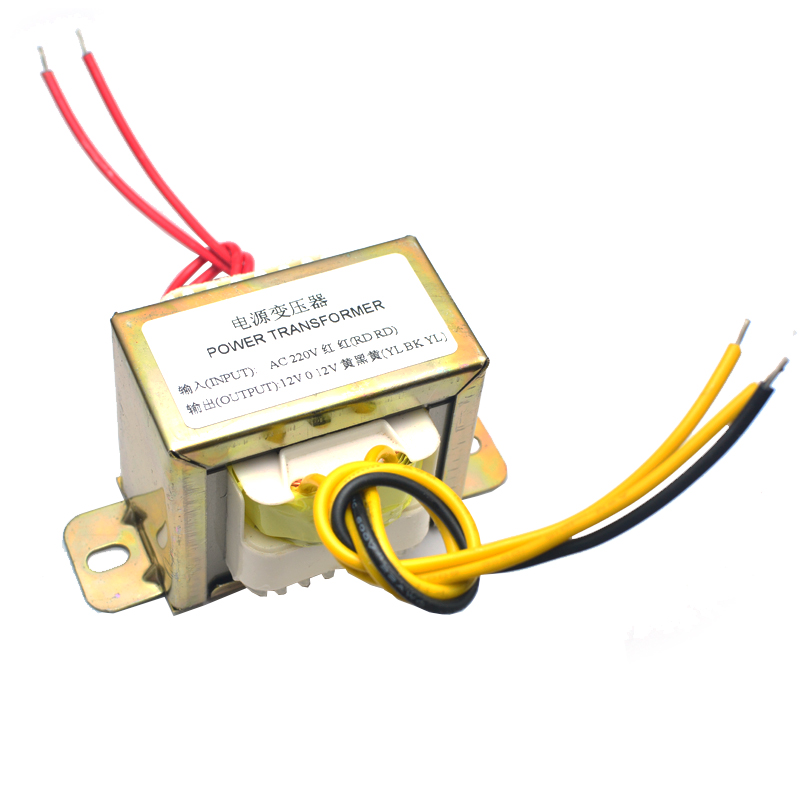 纯铜双12V30W火牛110V220V可选功放前级音调板方形EI电源变压器 - 图3