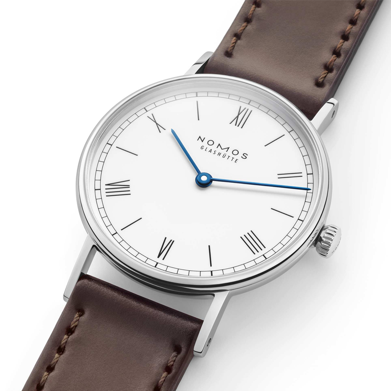 NOMOS Ludwig242德国手动机械女腕表珐琅质表盘-图1