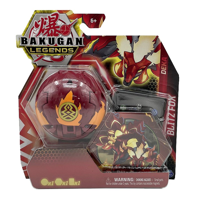 Bakugan Legends Evolutions Deka超大号狮子狐狸老虎异形大爆丸 - 图3