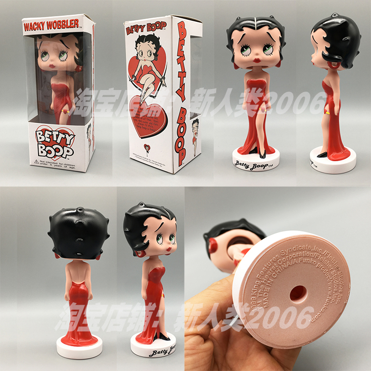 美式复古风 FUNKO 摇头公仔 性感贝蒂 大力水手 KFC爷爷 花生先生