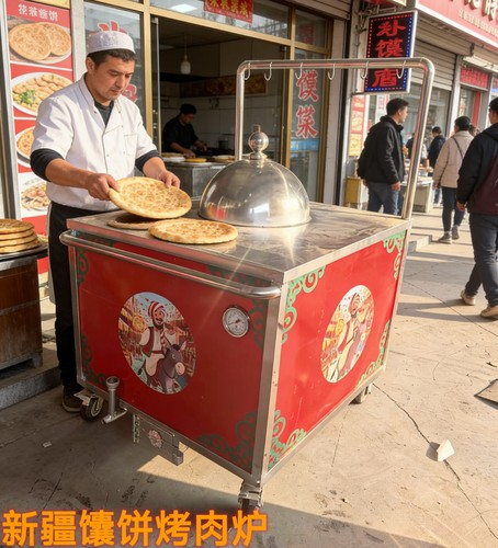 中国复古馕坑烧烤炉架子肉馕饼羊腿排全羊烤鸡成品送工具烤肉包邮 - 图0