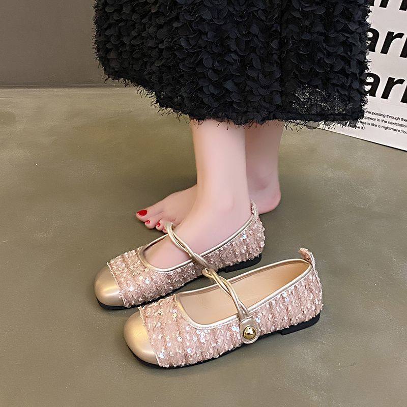 方头奶奶鞋小香风温柔玛丽珍鞋2026新款春季平底单鞋气质晚晚鞋女,淘宝优惠券,粉丝福利购,淘宝优惠卷