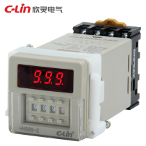 Hinling Electric HHS6S-2 instead of JSS20-48AMS digital display time-lapse time relay with base