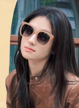 宝丽来偏光太阳镜方框墨镜