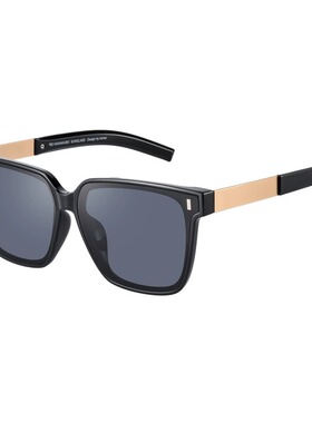 偏光川久保玲遮阳方形韩版男墨镜