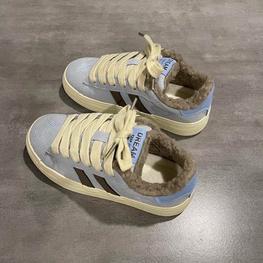 七七主人家 棉鞋女2024冬季新款爆款鞋子女加绒保暖板鞋女款原创