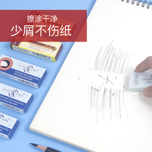 老人头橡皮擦美术高光象皮可塑绘画绘图学生软橡皮老人头可塑橡皮 - 图1