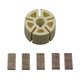 Original American DYNABRADE full series of pneumatic tools 1234567890 spare parts