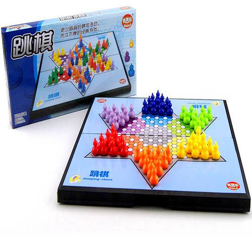 包邮奇棋乐益智亲子玩具折叠大号磁性飞行棋斗兽棋象棋磁石五子棋 - 图3