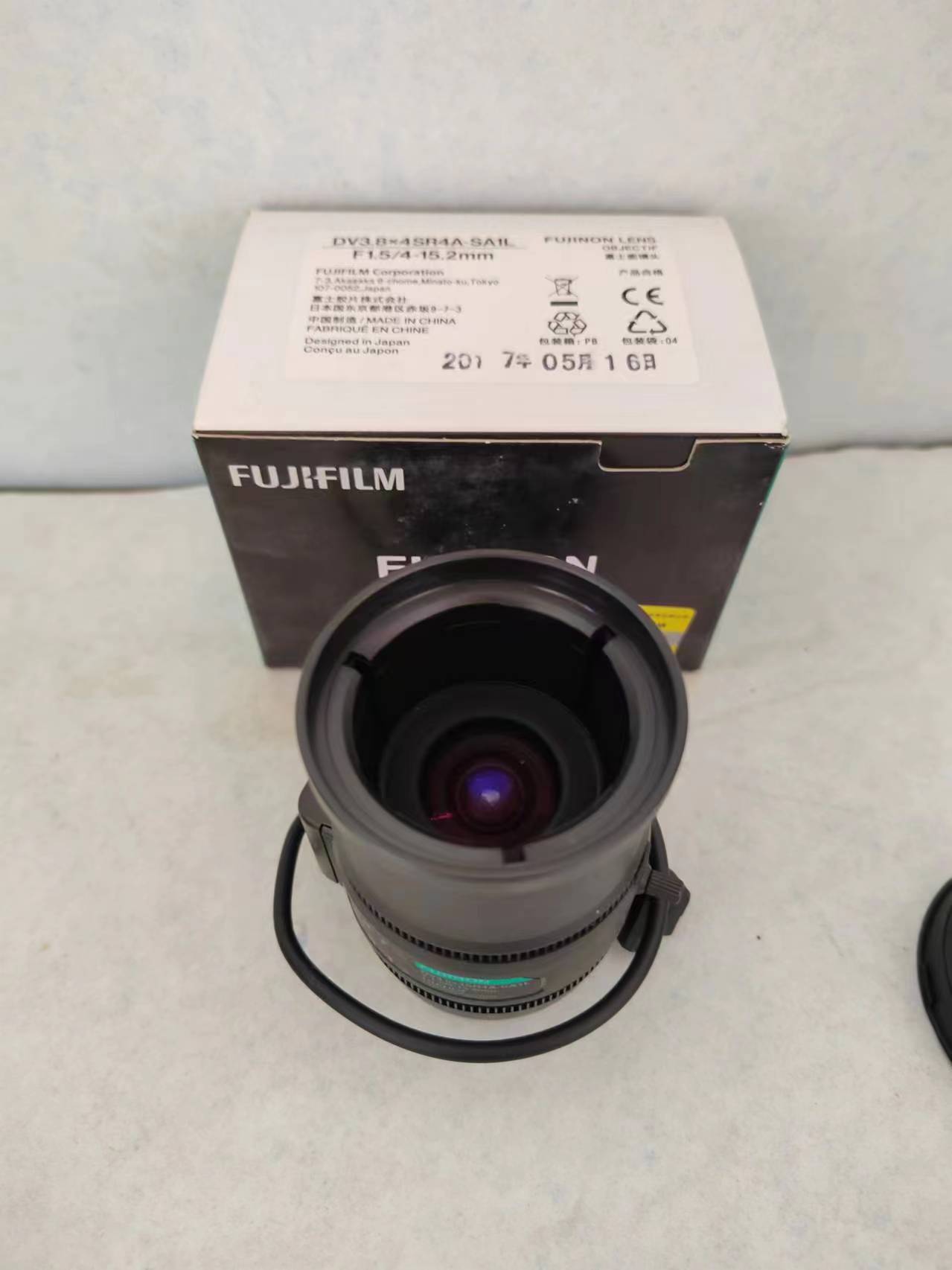 Fujinon DV3.8x4SR4A-SA1L HD 3MP 4-15.2mm infrared automatic aperture lens