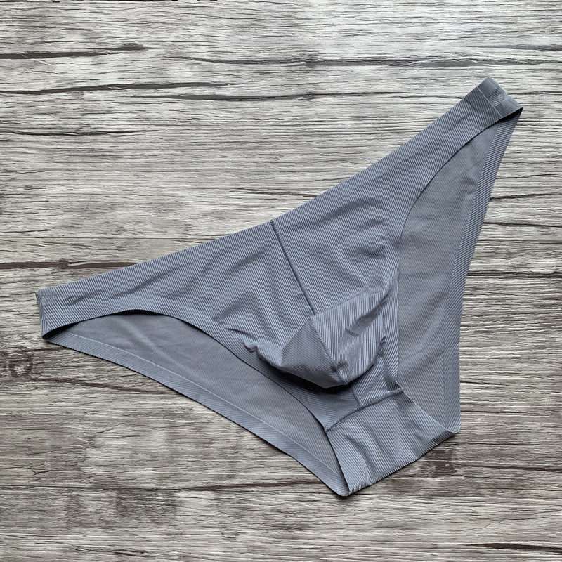 梵卡兹男士内裤青年低腰性感一片无痕冰丝透气透明比基尼小三角裤,淘宝优惠券,粉丝福利购,淘宝优惠卷