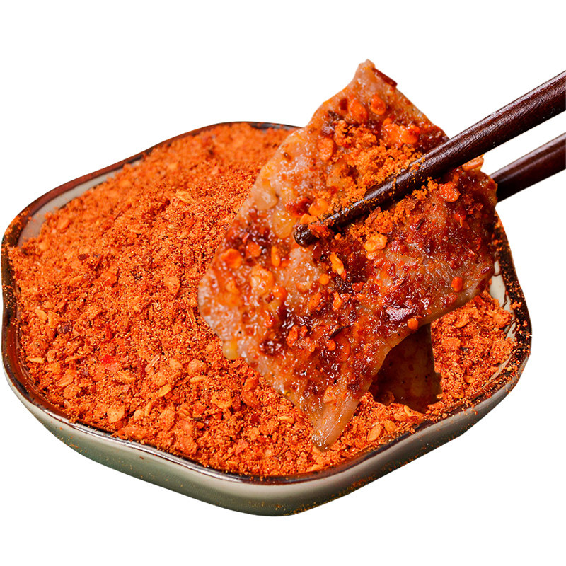 香辣四川干碟蘸料撒料麻辣火锅涮羊肉调料香辣烧烤烤肉辣椒面海椒_虎窝淘