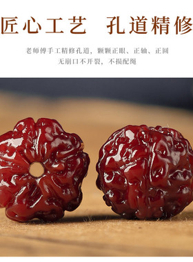 爆肉机刷树王小金刚菩提手串男士文玩单圈佛珠念珠菩提子手链