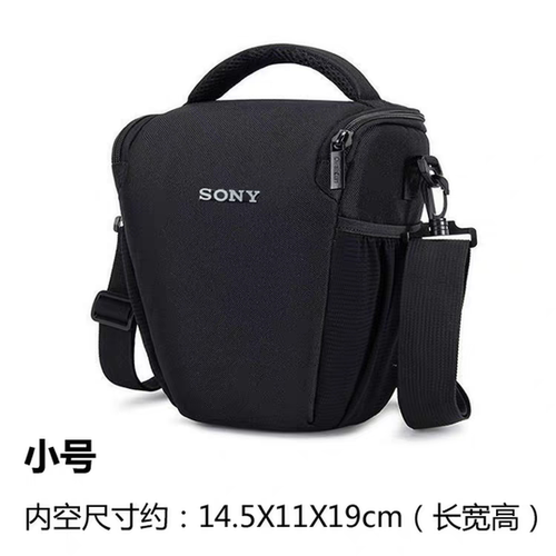 适用索尼A7C2A7R4A7M4RX10M3微单相机包摄影包防水加厚三角包腰包 - 图0
