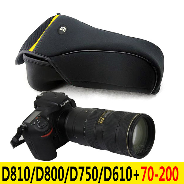 适用于尼康相机软包D850DD800D810D750D610D500+70-200镜头内胆包 - 图3