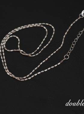 露露家波光粼粼切面珠银饰高级感