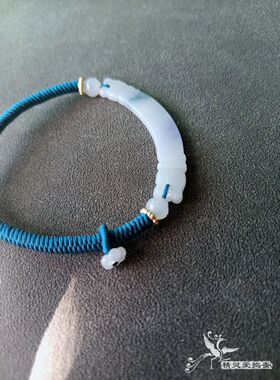 原创设计紫加绿翡翠手牌