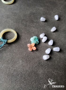 原创设计翡翠戒圈多用途压襟