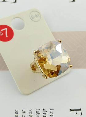 清朝玻璃古装配饰戒指皇后同款