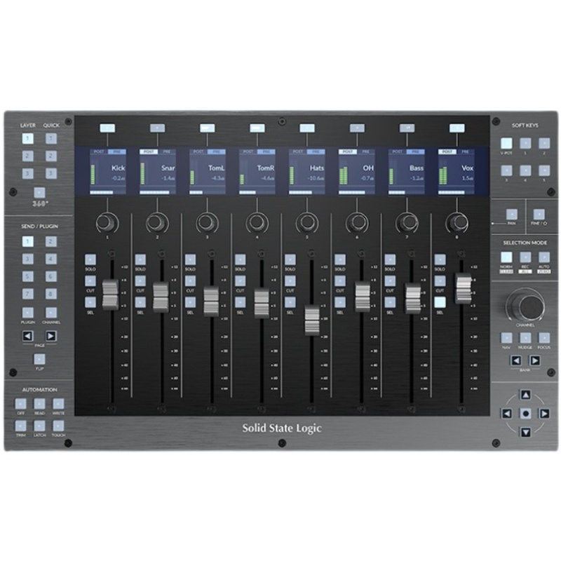 Solid State Logic UF8数字混音器桌面软件控制台DAW混音台UC1-图3