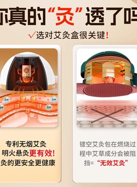 【中医推荐】艾灸盒随身灸家用