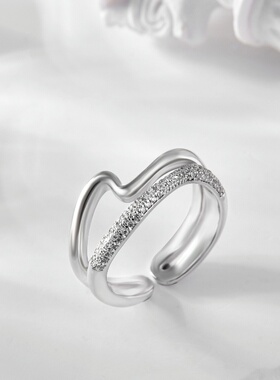 【穆祉丞同款】Godsend由米流光戒指女S925银开口戒圈戒子