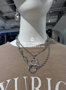 MOUSSY日系复古百搭多层项链饰品