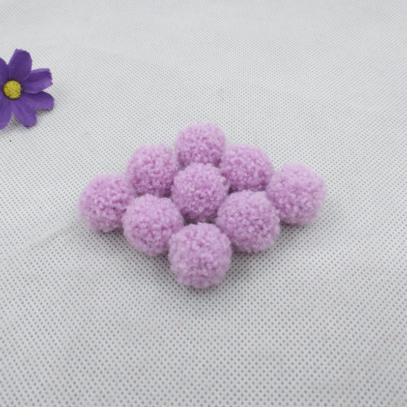 2cm泰迪球毛绒球球纯色手工diy服装辅料女儿童日韩头饰配件20个,淘宝优惠券,粉丝福利购,淘宝优惠卷